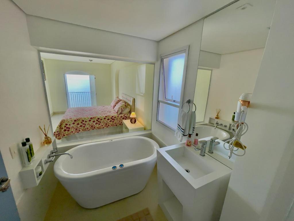 Apartamento Guaruja Morro Do Maluf De Frente Ao Mar! ภายนอก รูปภาพ